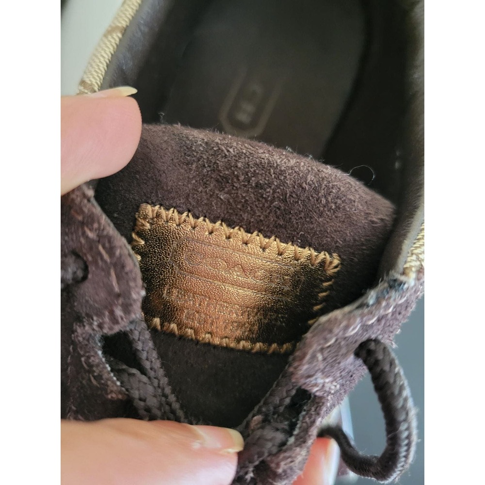 Coach signature canvas shoes size 9 - Picture 9 of 12